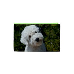 Old English Sheepdog Cosmetic Bag (Small) from ArtsNow.com Back