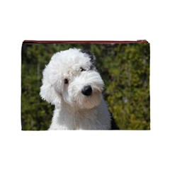 Old English Sheepdog Cosmetic Bag (Large) from ArtsNow.com Back