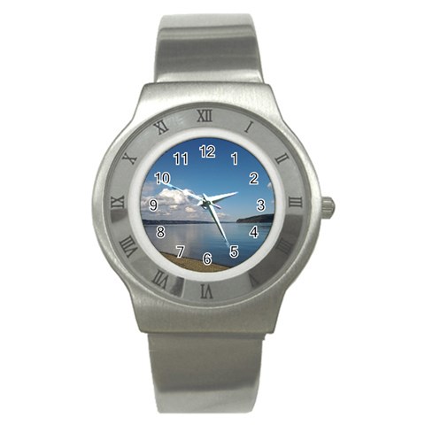 20120323 144523 Stainless Steel Watch from ArtsNow.com Front