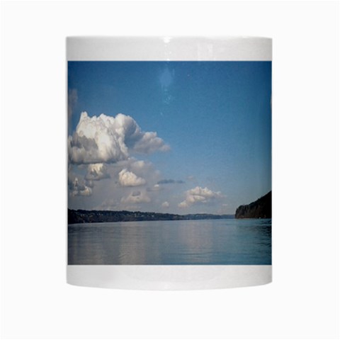 Puget Sound White Mug from ArtsNow.com Center