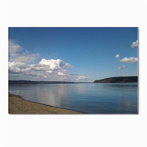 Puget Sound Postcard 4 x 6  (Pkg of 10) from ArtsNow.com Front