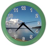 Puget Sound Color Wall Clock