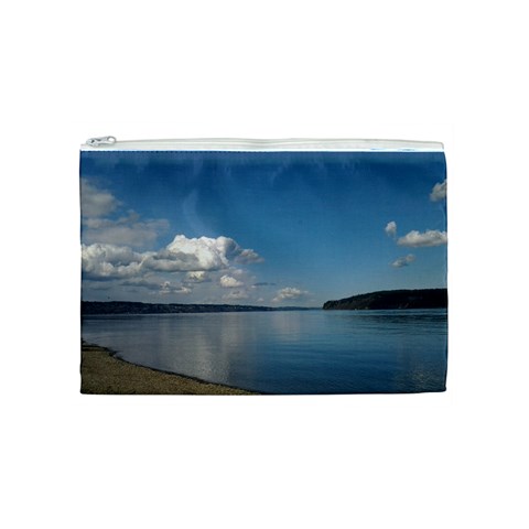 Puget Sound Cosmetic Bag (Medium) from ArtsNow.com Front