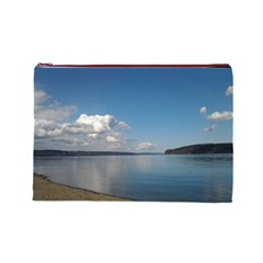 Puget Sound Cosmetic Bag (Large) from ArtsNow.com Front