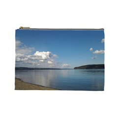 Puget Sound Cosmetic Bag (Large) from ArtsNow.com Front