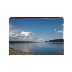 Puget Sound Cosmetic Bag (Large) from ArtsNow.com Back