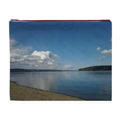 Puget Sound Cosmetic Bag (XL) from ArtsNow.com Front