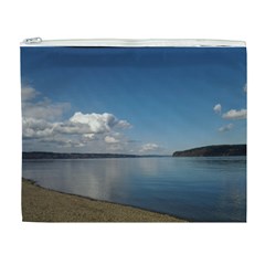 Puget Sound Cosmetic Bag (XL) from ArtsNow.com Front