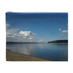 Puget Sound Cosmetic Bag (XL) from ArtsNow.com Front