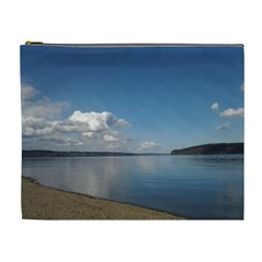 Puget Sound Cosmetic Bag (XL) from ArtsNow.com Front