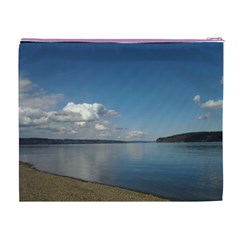 Puget Sound Cosmetic Bag (XL) from ArtsNow.com Back