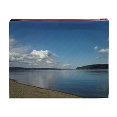 Puget Sound Cosmetic Bag (XL) from ArtsNow.com Back