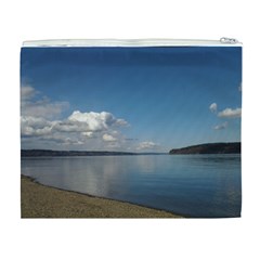 Puget Sound Cosmetic Bag (XL) from ArtsNow.com Back