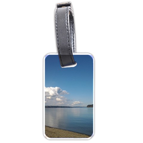 Puget Sound Luggage Tag (one side) from ArtsNow.com Front