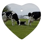 Dairy Farm Ornament (Heart)