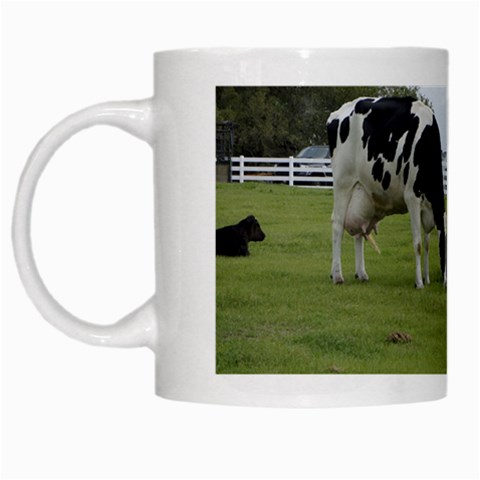 Dairy Farm White Mug from ArtsNow.com Left