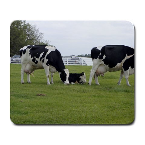 Dairy Farm Large Mousepad from ArtsNow.com Front