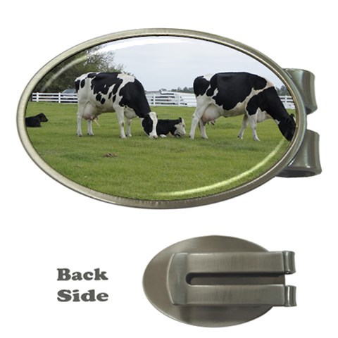 Dairy Farm Money Clip (Oval) from ArtsNow.com Front