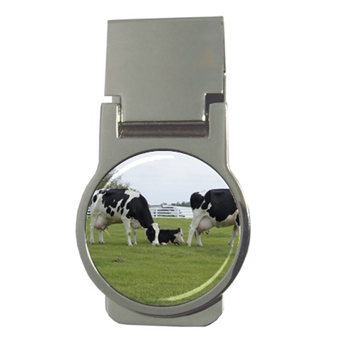 Dairy Farm Money Clip (Round) from ArtsNow.com Front