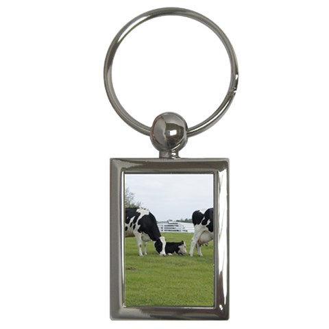 Dairy Farm Key Chain (Rectangle) from ArtsNow.com Front