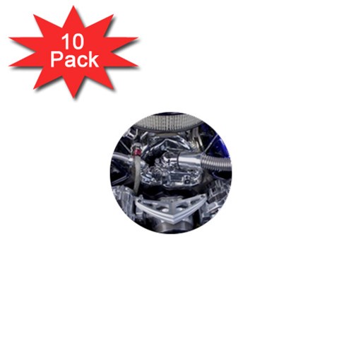 Nova Motor 1  Mini Button (10 pack)  from ArtsNow.com Front