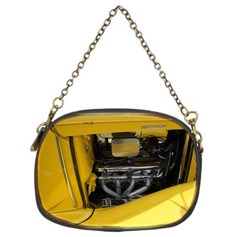 Yellow Power Chain Purse (Two Sides) from ArtsNow.com Front