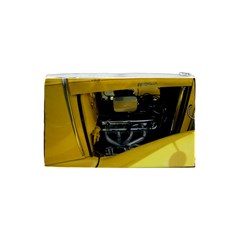 Yellow Power Cosmetic Bag (Small) from ArtsNow.com Back