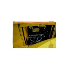 Yellow Power Cosmetic Bag (Small) from ArtsNow.com Back