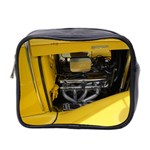 Yellow Power Mini Toiletries Bag (Two Sides)