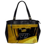 Yellow Power Oversize Office Handbag (One Side)