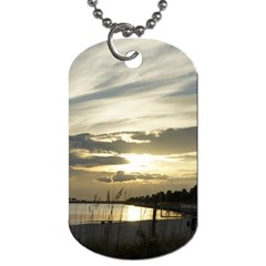 Beach Volleyball Dog Tag (Two Sides) from ArtsNow.com Front