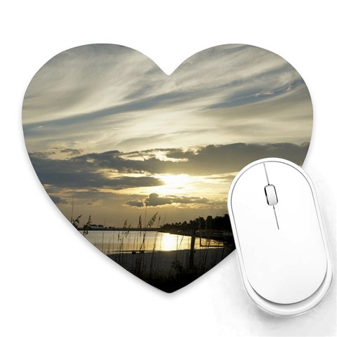 Beach Volleyball Mousepad (Heart) from ArtsNow.com Front