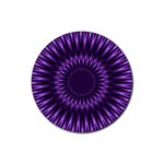 Lilac Lagoon Rubber Round Coaster (4 pack)
