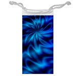 Blue Swirl Jewelry Bag