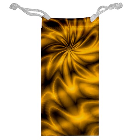 Golden Swirl Jewelry Bag from ArtsNow.com Back