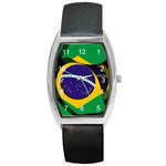 Brazil Barrel Style Metal Watch