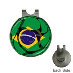Brazil Golf Ball Marker Hat Clip