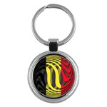 Belgium Key Chain (Round)