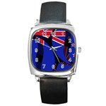 New Zealand Square Metal Watch