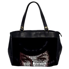 Notorious Bette Oversize Office Handbag (Two Sides) from ArtsNow.com Front