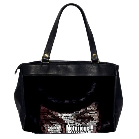 Notorious Bette Oversize Office Handbag (Two Sides) from ArtsNow.com Back