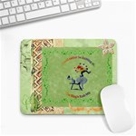 Kings Knit-wit Green and Gold Small Mousepad