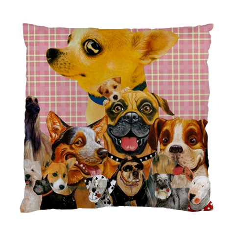 Dogs Are Fun  Cushion Case (One Side) from ArtsNow.com Front