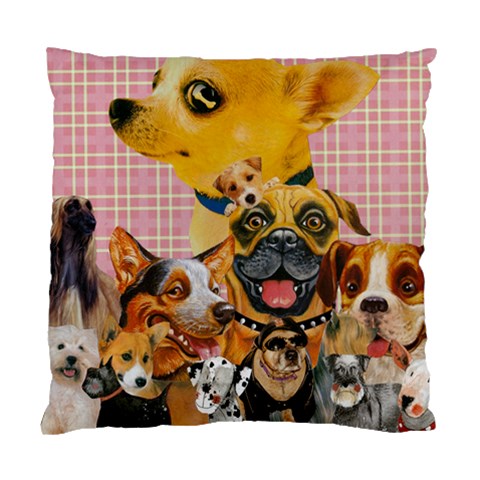 Dogs Are Fun  Cushion Case (Two Sides) from ArtsNow.com Front