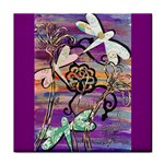 Dragonflies 3 Face Towel