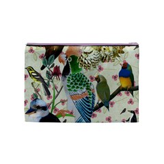 Pretty Birdies Medium Cosmetic Bag (Medium) from ArtsNow.com Back