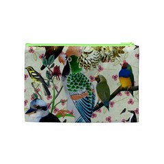 Pretty Birdies Medium Cosmetic Bag (Medium) from ArtsNow.com Back