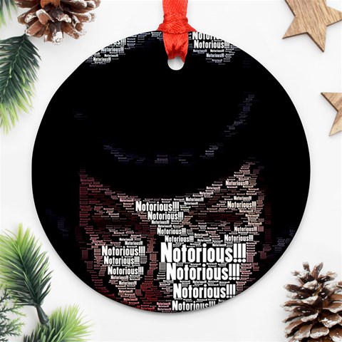 Notorious Bette Ornament (Round) from ArtsNow.com Front