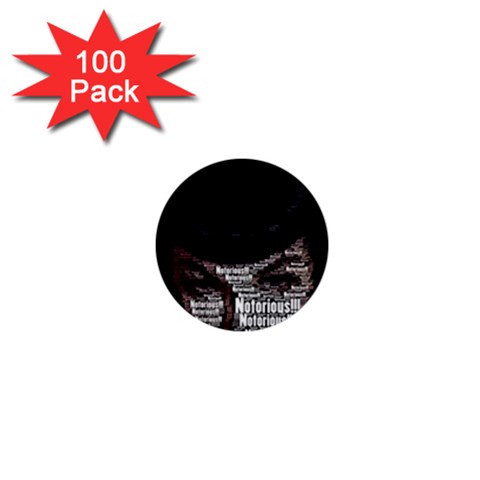 Notorious Bette 1  Mini Button (100 pack)  from ArtsNow.com Front