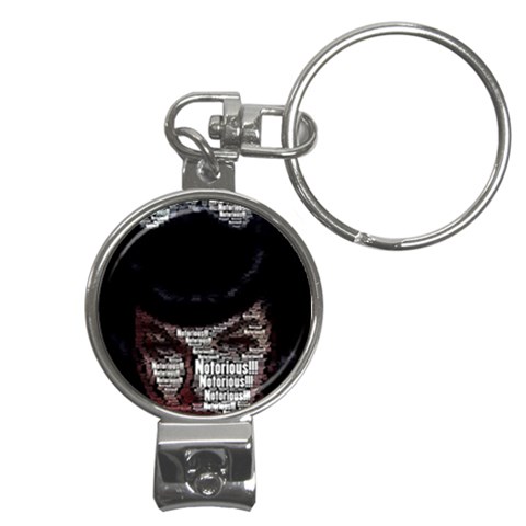 Notorious Bette Nail Clippers Key Chain from ArtsNow.com Front